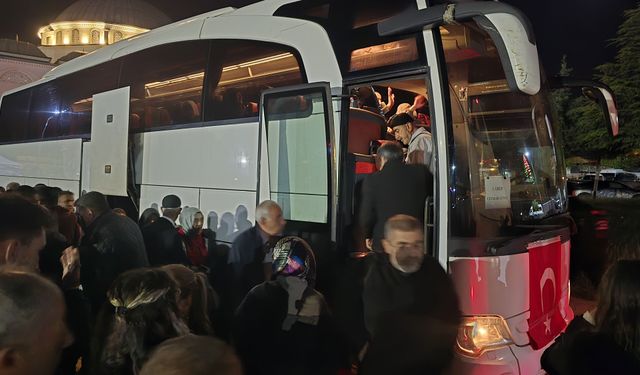 Malatya'da İkinci Hac Kafileside Kutsal Topraklara Uğurlandı!
