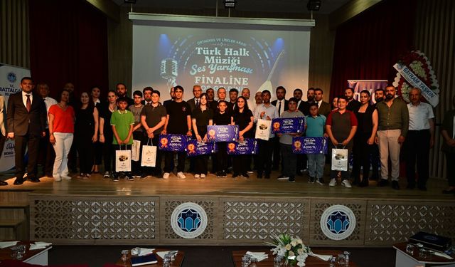 Battalgazi’de Türk Halk Müziği Yarışması’nın Kazananları Belli Oldu