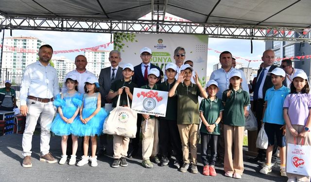 Yeşilyurt’ta Çevre Bilinci Ödüllendirildi