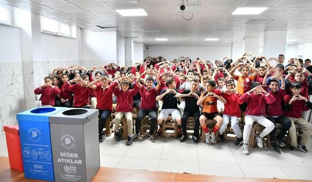 Yeşilyurt Belediyesi’nden 39 Okulda 5 Bin 970 Öğrenciye Çevre Eğitimi!