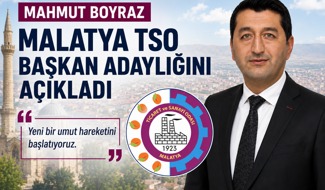 Mahmut Boyraz TSO'ya Aday