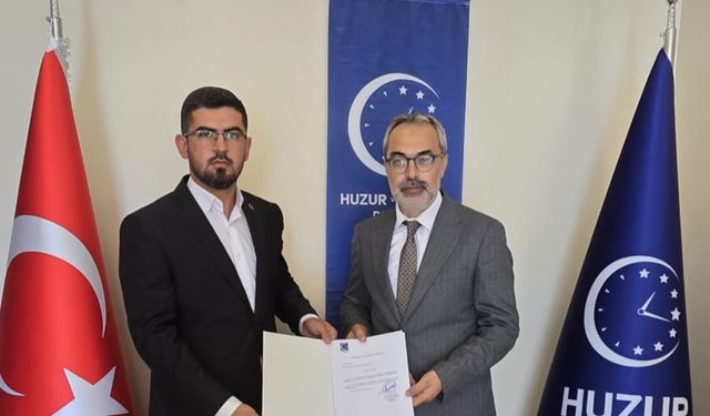 Huzur ve Güven Partisi Malatya İl Başkanı Burhan İlhan Oldu