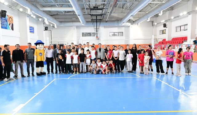 Battalgazi’de Yaz Spor Okulları Kapanış Töreni Düzenlendi