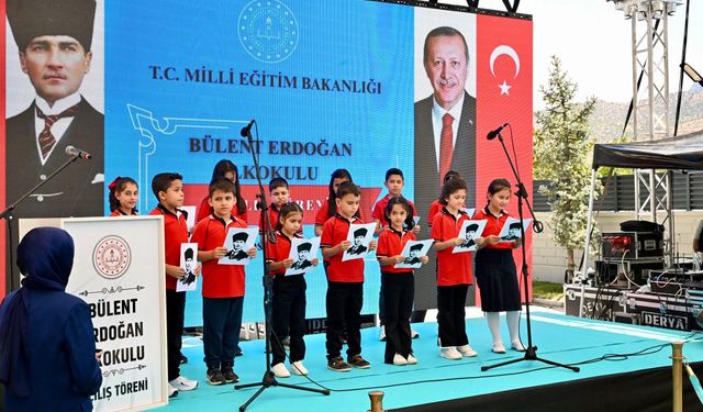 Bülent Erdoğan İlkokulu Törenle Hizmete Açıldı