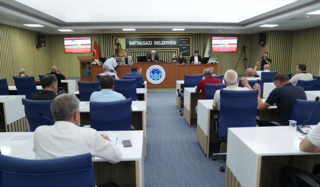 Battalgazi Belediyesi Ağustos Ayı Meclis Toplantısı Yapıldı