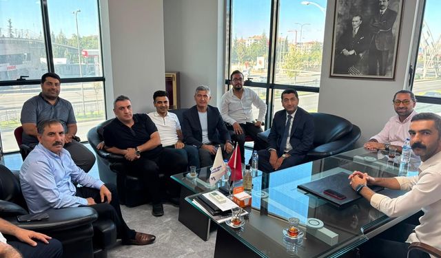 Boyraz’dan İnşaat Mühendisleri Odası’na ziyaret