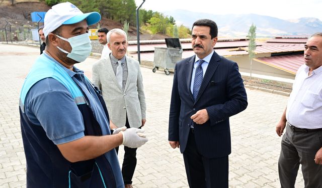 Başkan Taşkın, Hayvan Barınağında İncelemelerde Bulundu