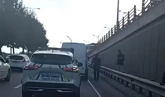 Çevreyolunda Yüksekten Düşen Adam Ağır Yaralandı