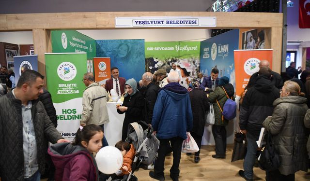 Yeşilyurt Belediyesinin Tanıtım Standı İstanbul’da Yoğun İlgi Görüyor
