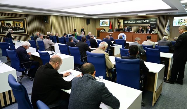 Battalgazi Belediyesi Ekim Ayı Meclis Toplantısı 1. Birleşimi Yapıldı