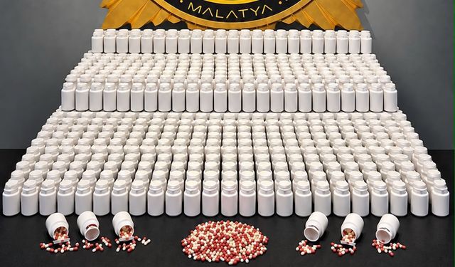 44 Bin Hap Ele Geçirildi