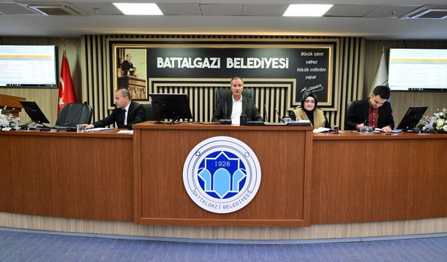 Ekim Ayı Battalgazi Meclisi Tamamlandı