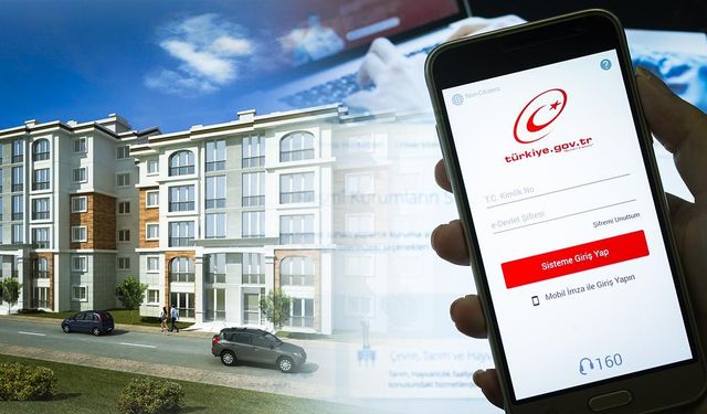Deprem Konutları İçin Borçlanma Ekranı Açıldı