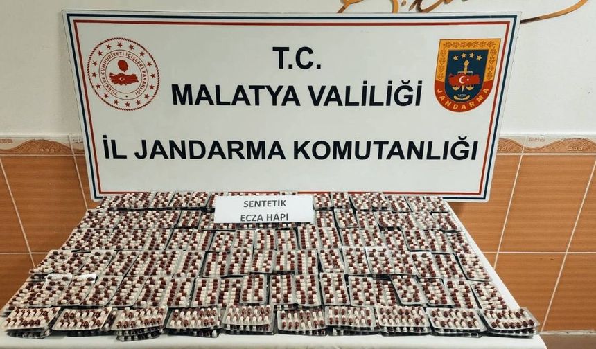 Malatya’da Jandarmadan Narkotik Operasyonu!