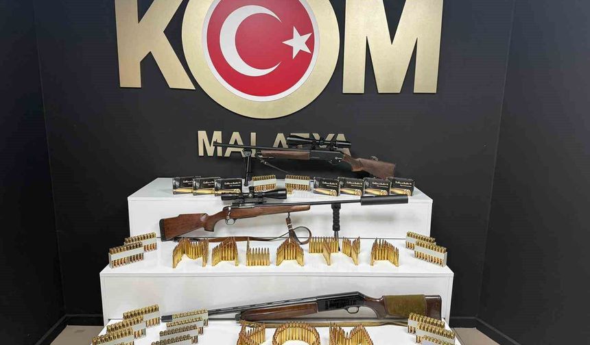 Malatya’da Ruhsatsız Silah Operasyonu: 2 Şüpheli Gözaltında