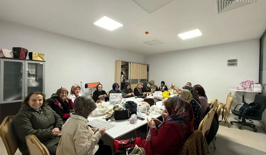 Yeşilyurt’ta El Sanatları Kursları Kış Günlerine Renk Katıyor