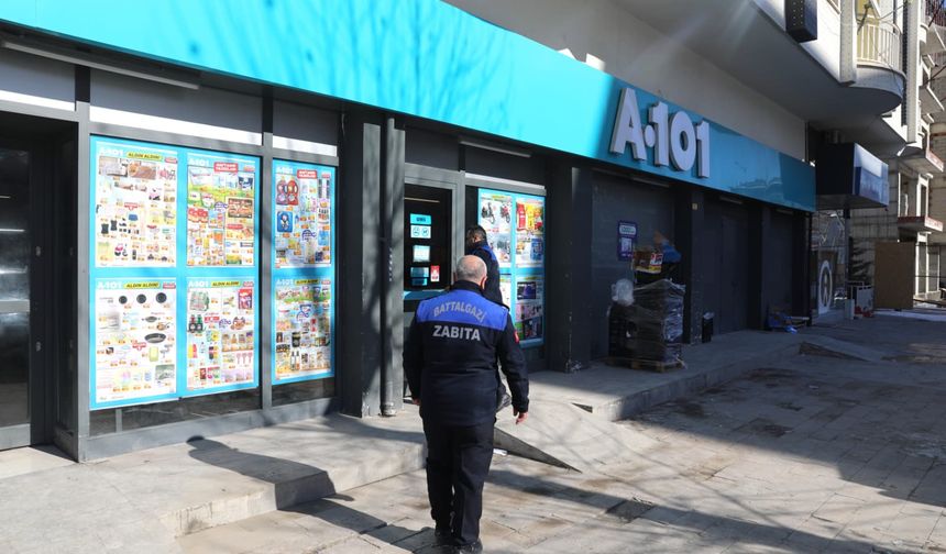 Battalgazi’de Marketlere Sıkı Denetim: Zabıta Ekipleri Sahada