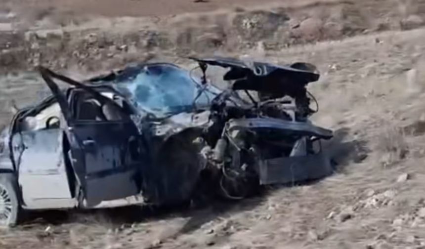 Otomobil Şarampole Devrildi: 1 Vefat