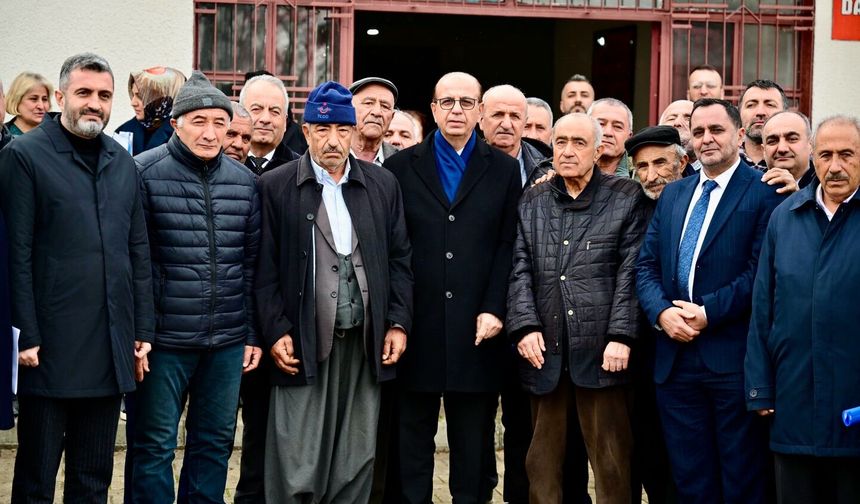 Başkan Geçit Dilek Uğrak Mahallesi’nde Vatandaşlarla Buluştu