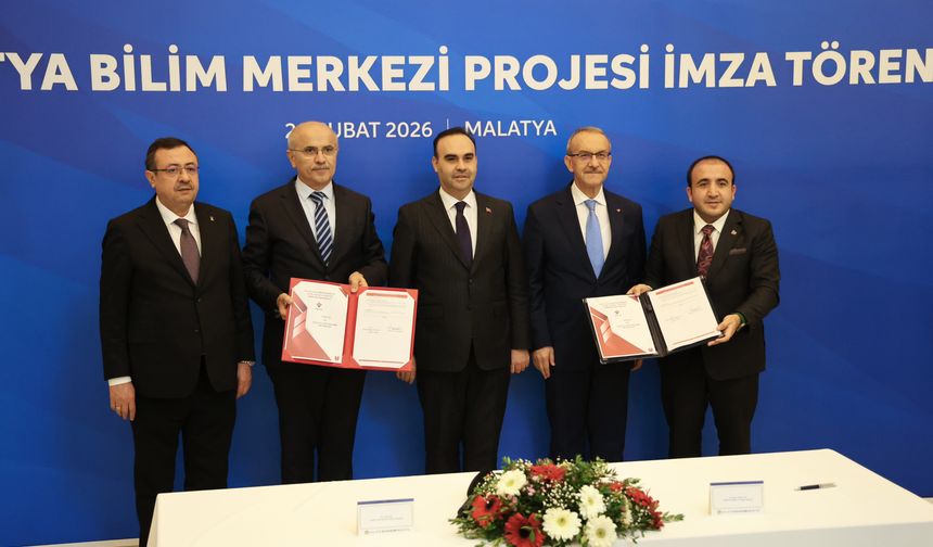 Malatya Bilim Merkezi Projesi İçin İmzalar Atıldı