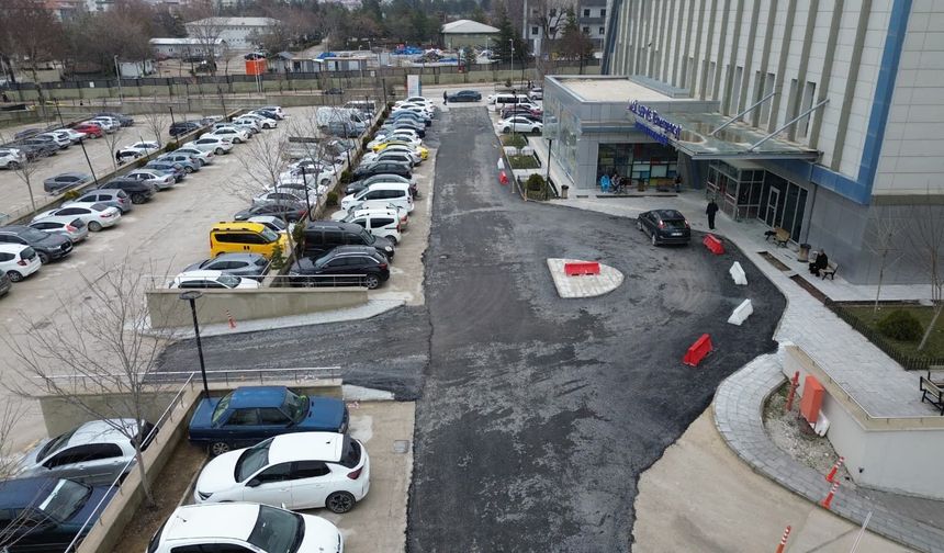 Battalgazi Devlet Hastanesi Otoparkı Yenilendi