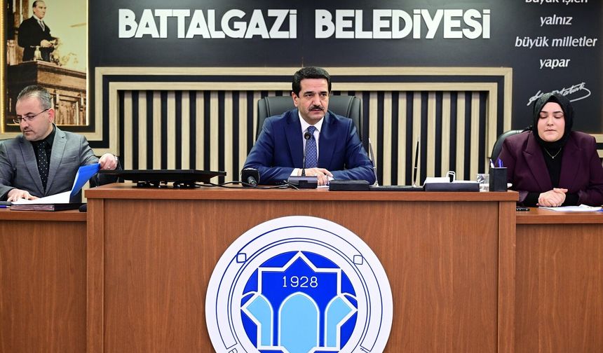 Battalgazi Belediyesi Nisan Ayı Meclis Toplantısı İlk Birleşimi Gerçekleştirildi