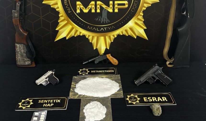 Malatya’da Narkotik Operasyonu: 7 Şüpheli Tutuklandı