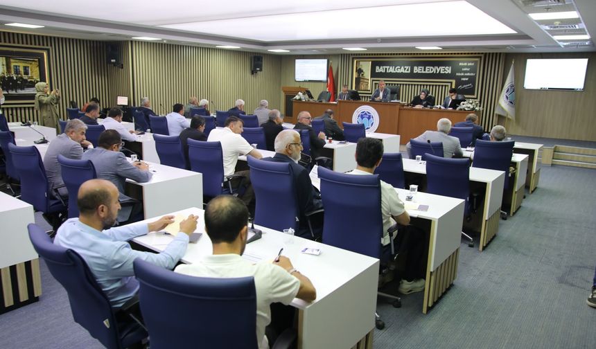 Battalgazi Belediyesi Meclisi Haziran Ayı Toplantısı Yapıldı