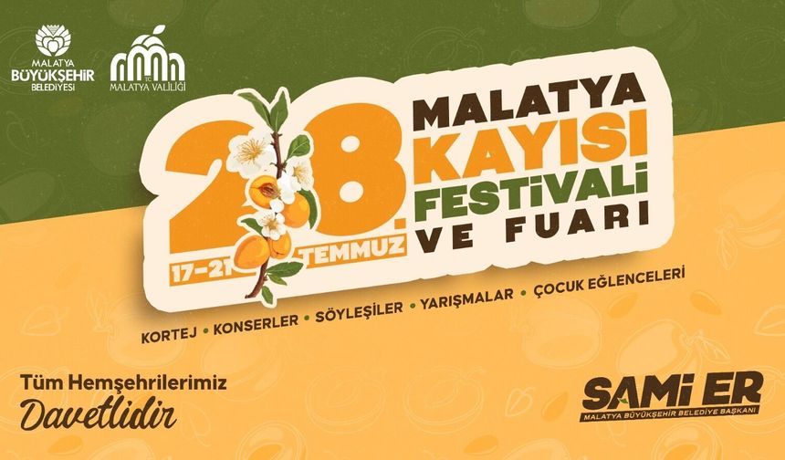 28. Kayısı Fuarı Programı Tamamlandı