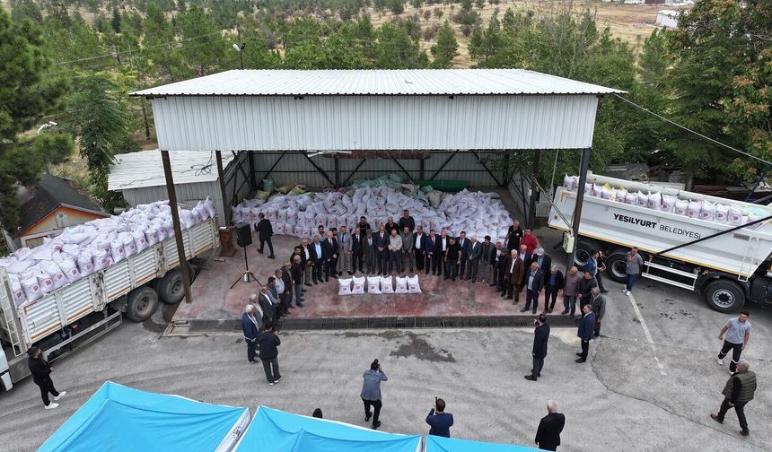 60 Ton Arpa Desteği