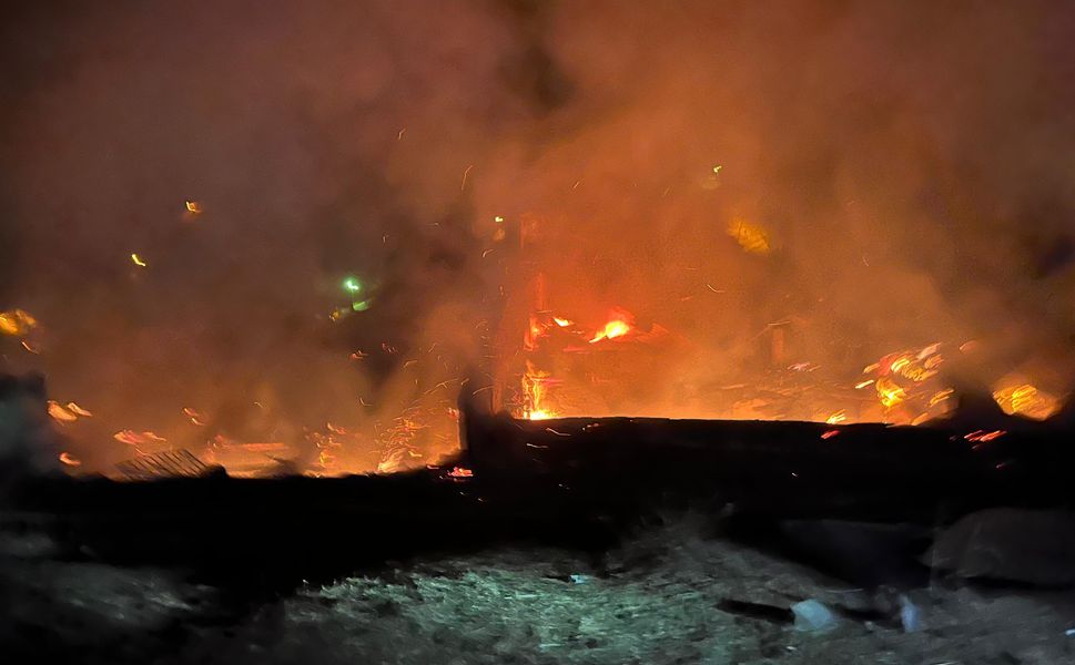 Malatya'da  Çıkan Yangında 3 Ev Kullanılamaz Hale Geldi