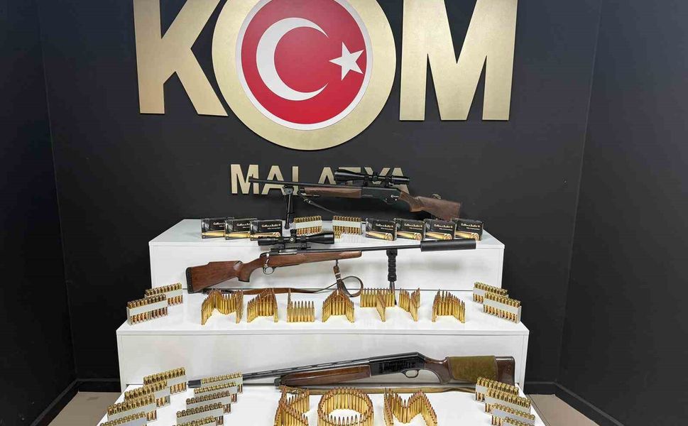 Malatya’da Ruhsatsız Silah Operasyonu: 2 Şüpheli Gözaltında