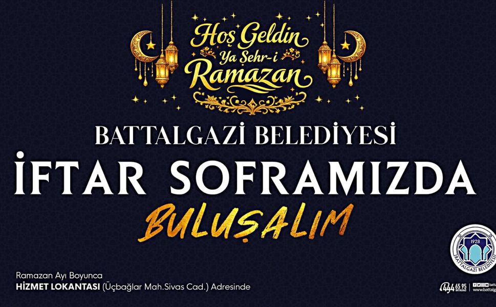 Battalgazi Belediyesi’nden Ramazanda İftar Hizmeti