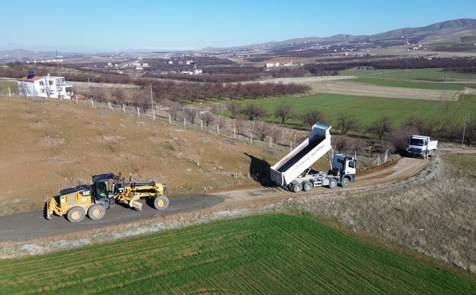 Battalgazi Belediyesi’nden Yenice Mahallesi’nde Yol Hamlesi