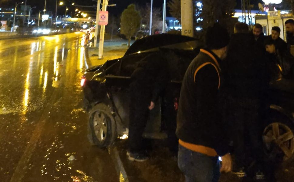 Malatya’da Trafik Kazası: 1 Yaralı