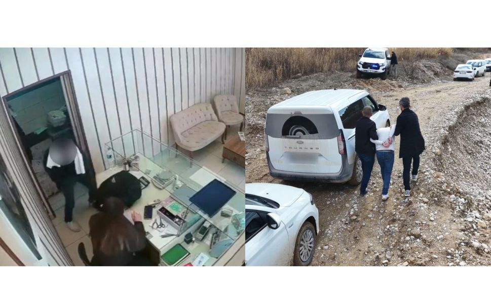 Malatya’da Kuyumcu Soygunu Kamerada