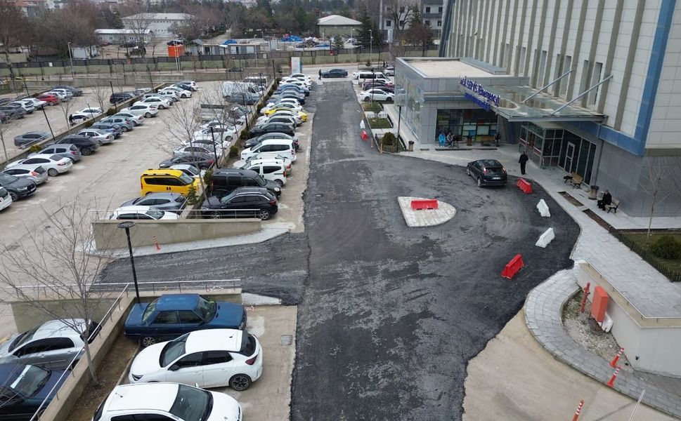 Battalgazi Devlet Hastanesi Otoparkı Yenilendi