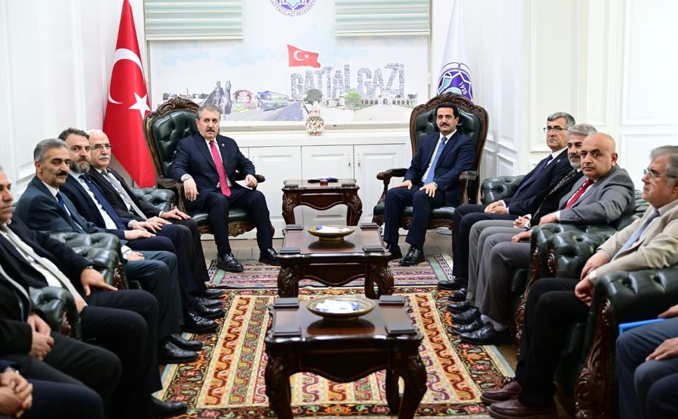 BBP Genel Başkanı Mustafa Destici’den Başkan Taşkın’a Ziyaret