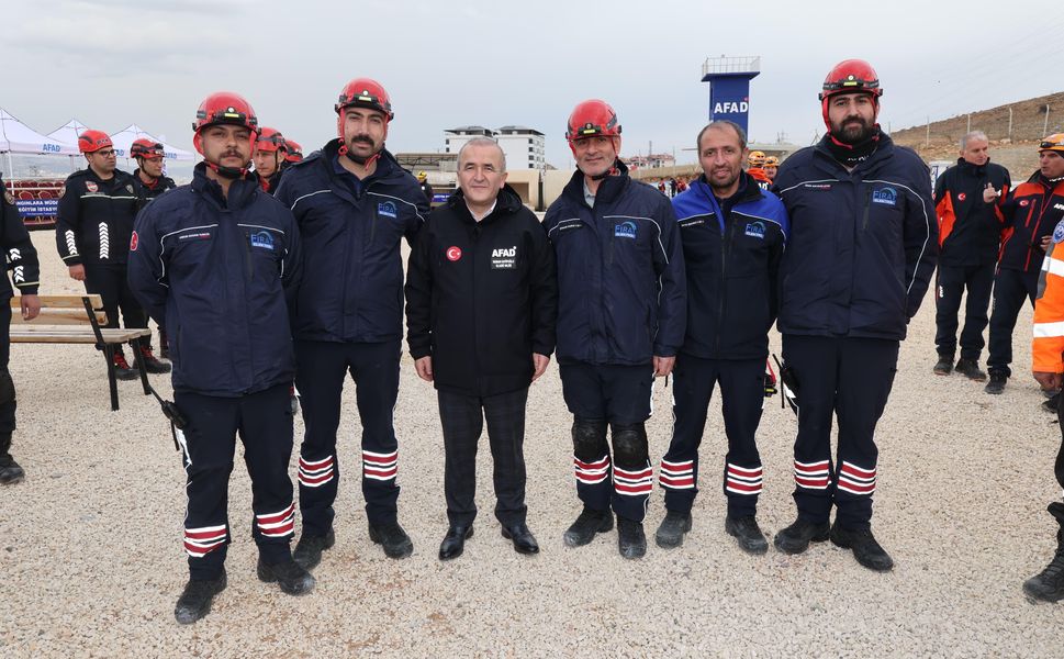 Fırat EDAŞArama Kurtarma Ekibi, AFAD Tatbikatında Yer Aldı