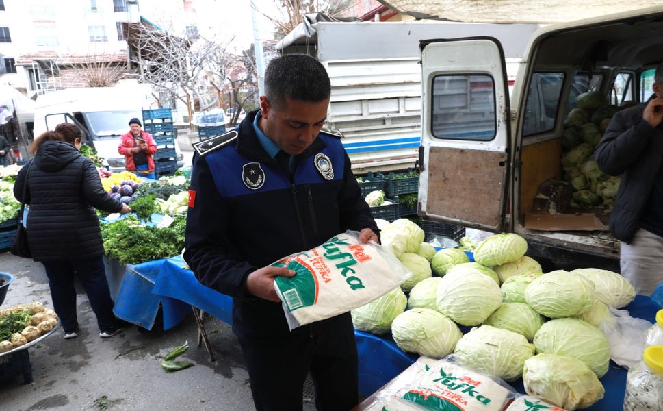 Battalgazi’deki Semt Pazarlarında Zabıta Denetimi
