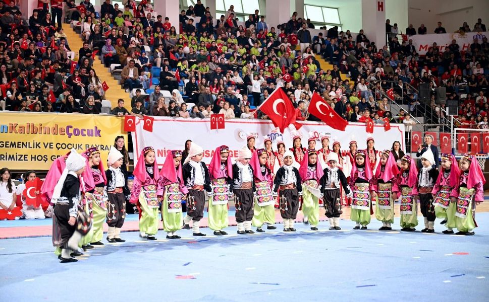 Malatya'da 23  Nisan Coşkusu