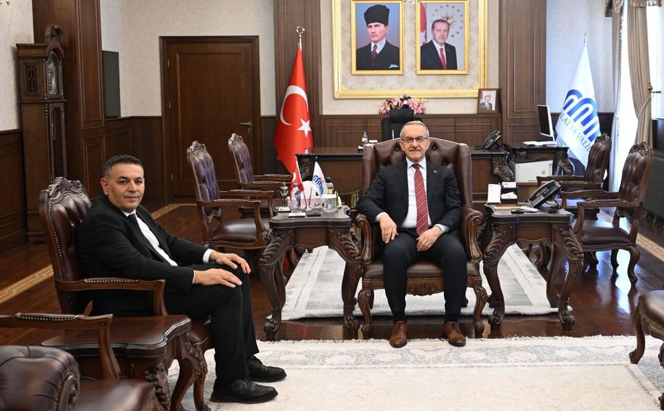 Başkan Sadikoglu'ndan Vali Yavuz'a Ziyaret