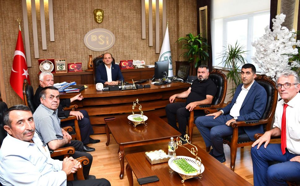 Başkan Akyüz'den DSİ Bölge Müdürlüğüne Ziyaret