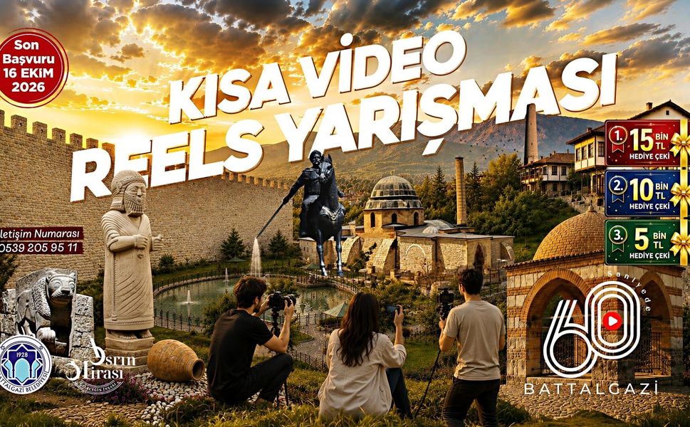60 Saniyede Battalgazi Kısa Video Yarışması