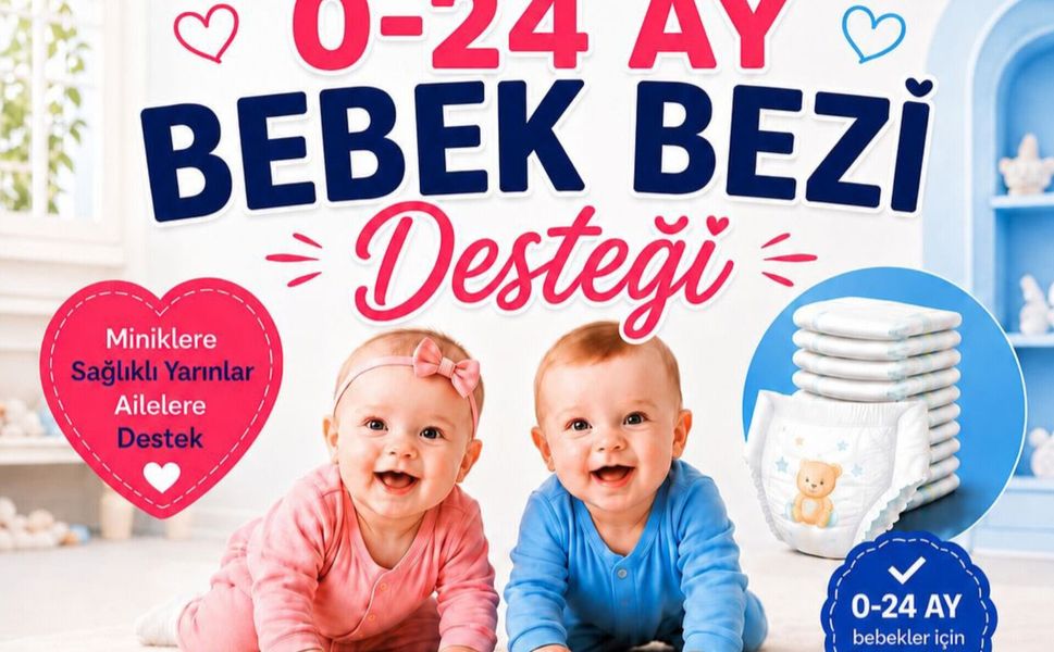 Battalgazi Belediyesi'nden Bez Desteği