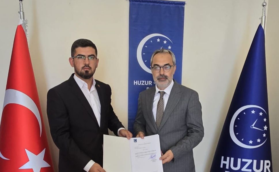 Huzur ve Güven Partisi Malatya İl Başkanı Burhan İlhan Oldu