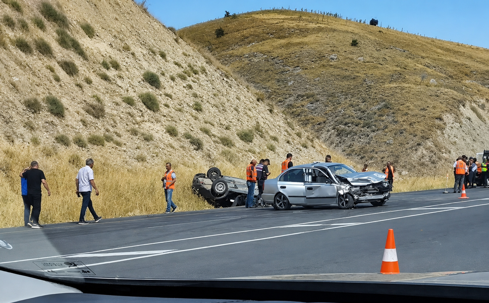 Akçadağ'da Kaza; 8 yaralı