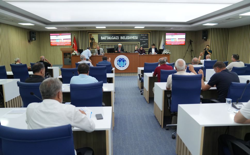 Battalgazi Belediyesi Ağustos Ayı Meclis Toplantısı Yapıldı