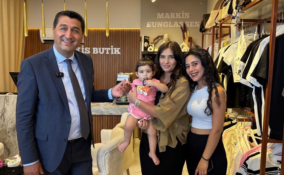 TSO Başkan Adayı Boyraz'dan Geçici Çarşı Esnafına Ziyaret