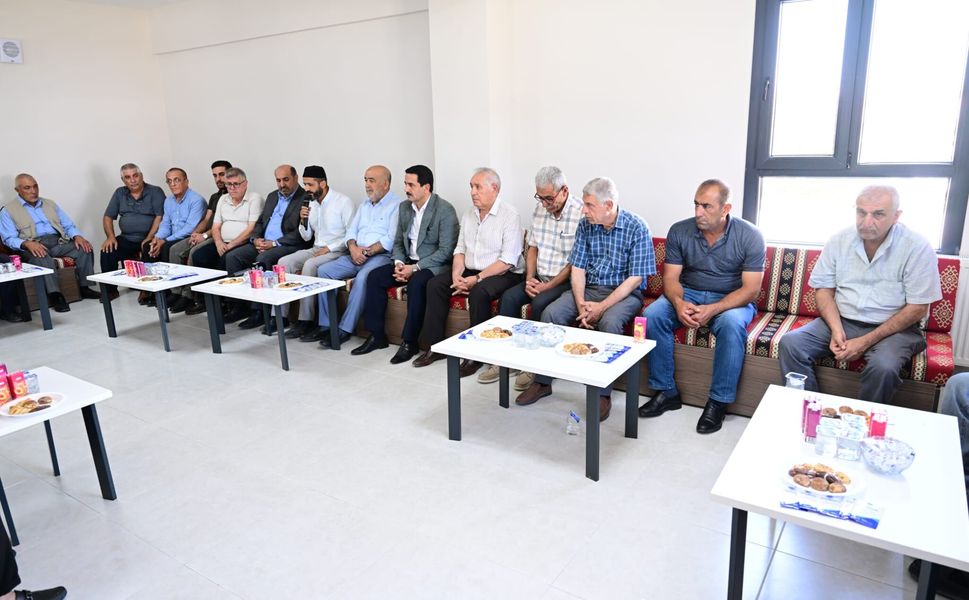 Başkan Taşkın, Selçuklu Taziye Evinde Mahalle Sakinleriyle Bir Araya Geldi